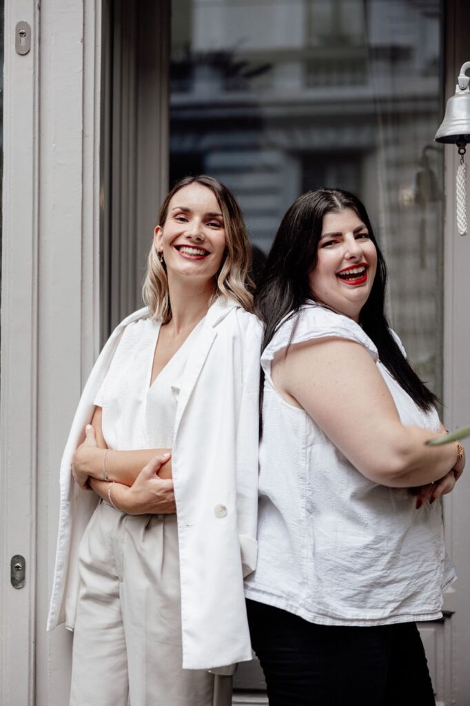 Gründerinnen FEMINDS Christina Teusl und Denise Vorraber aus Graz