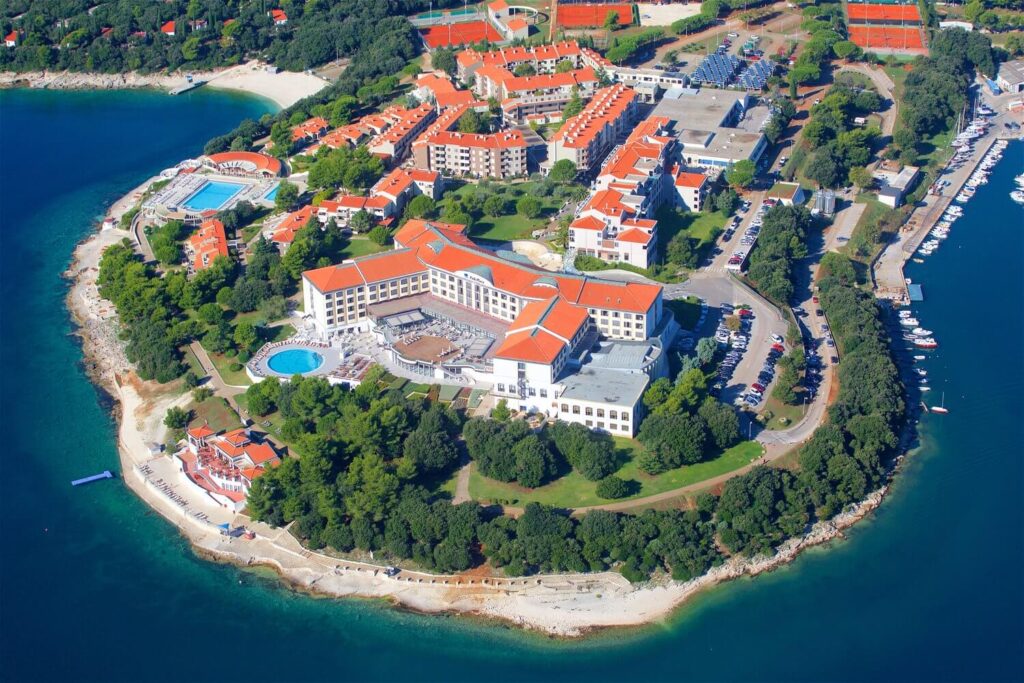 Park Plaza Histria FEMINDS Workation von oben