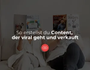 Content erstellen der viral geht und verkauft Grafik Ratgeber FEMINDS
